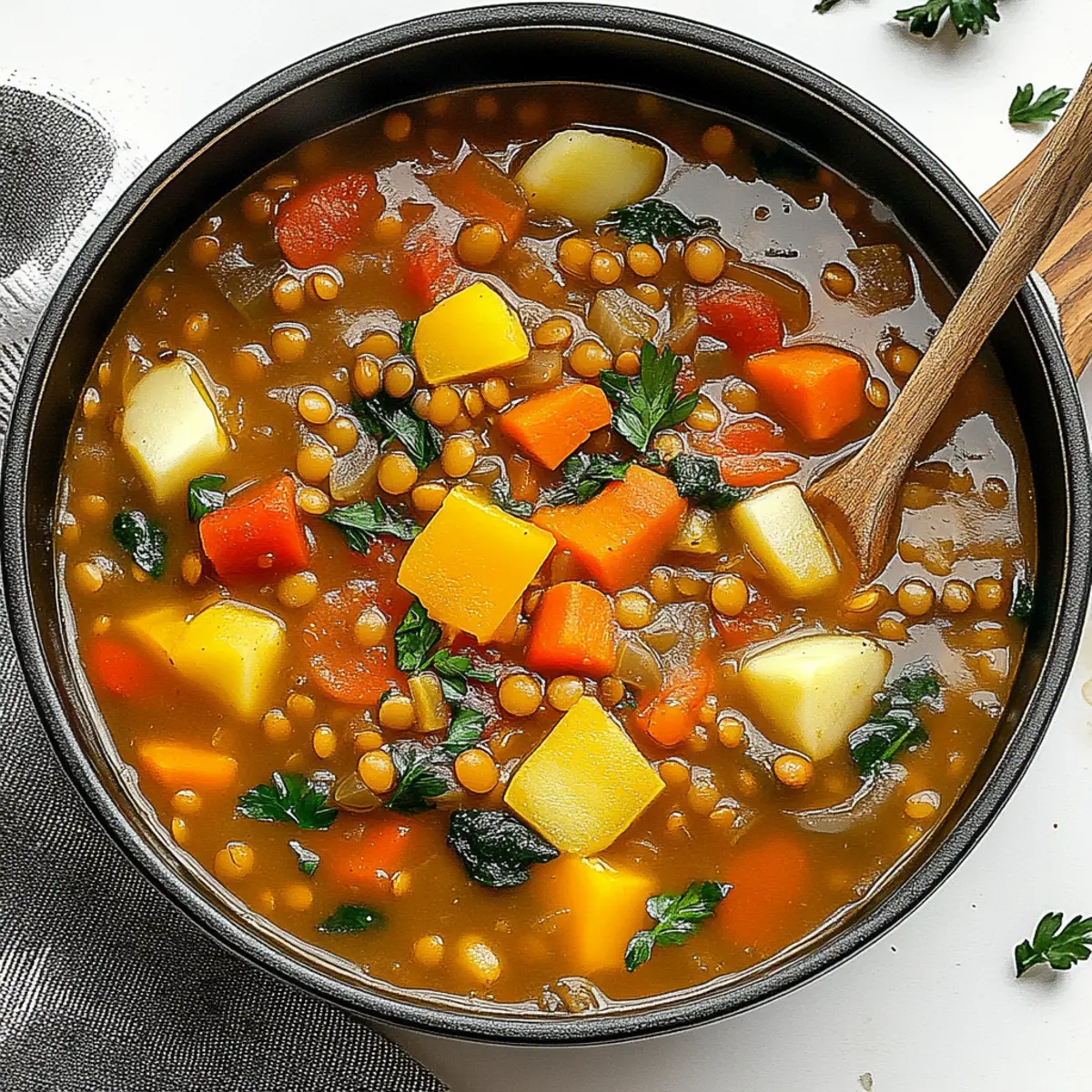 Lentil and Vegetable Soup