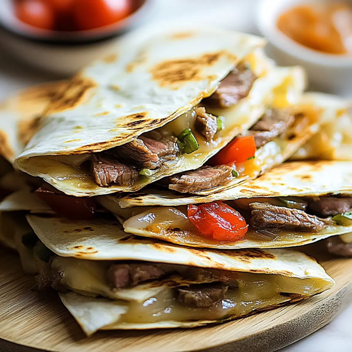 Steak Fajita Quesadillas