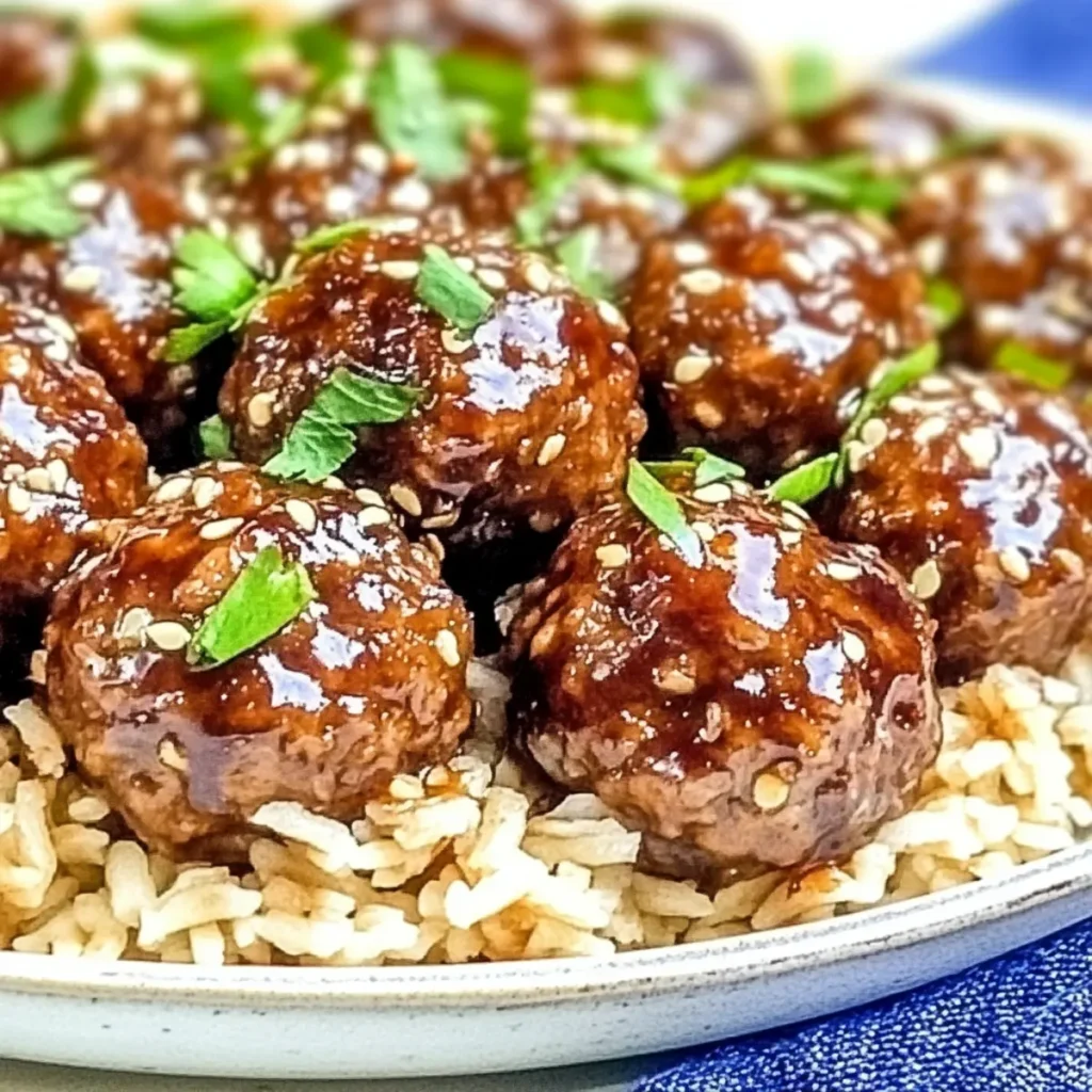 Mongolian Meatballs