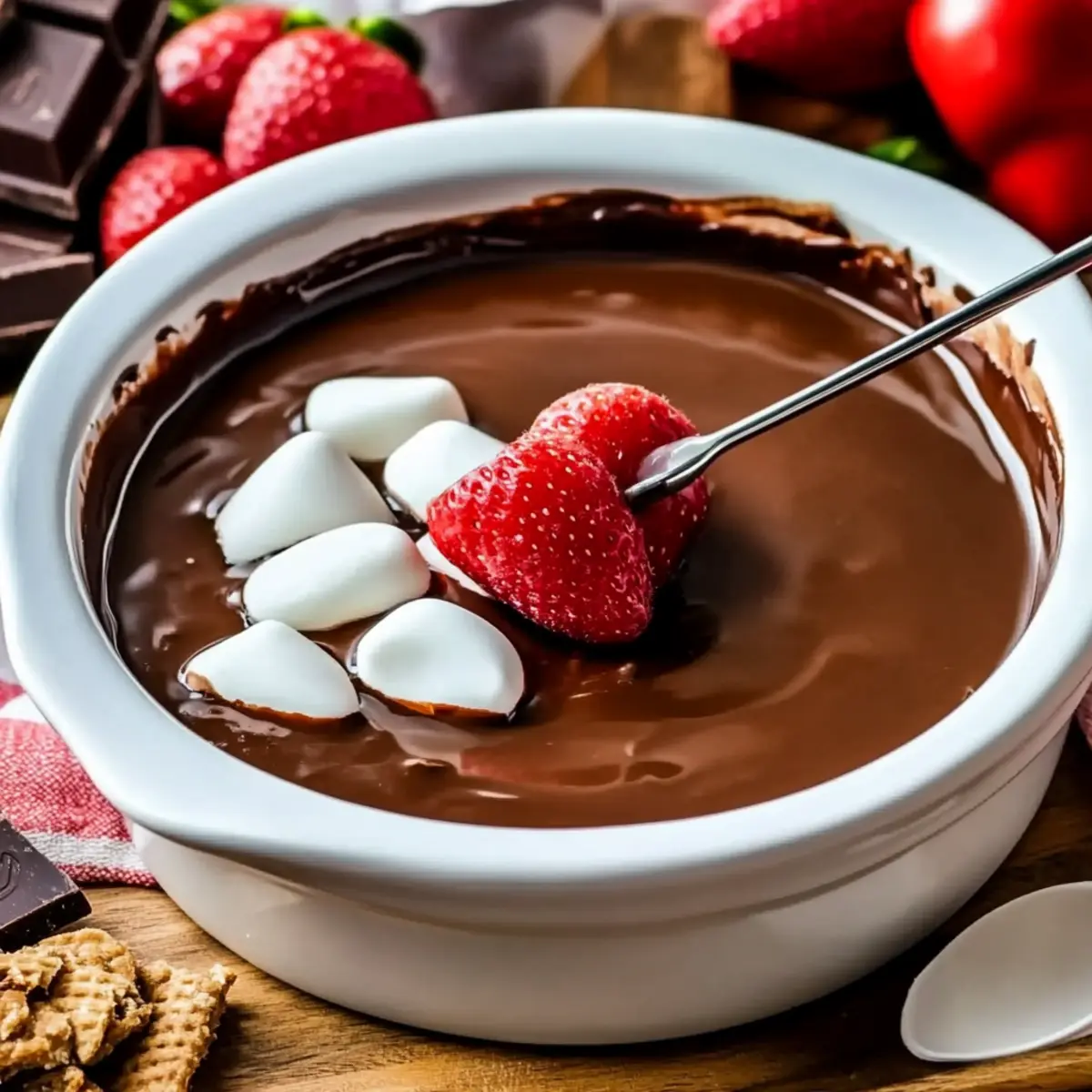 Homemade Chocolate Fondue