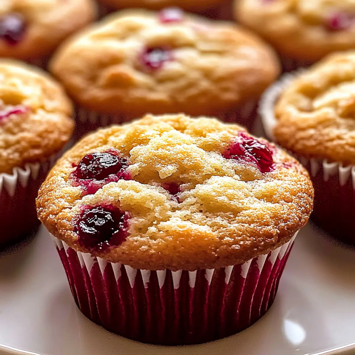 Cranberry Orange Muffins