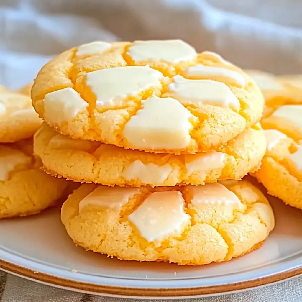 Orange Creamsicle Cookies