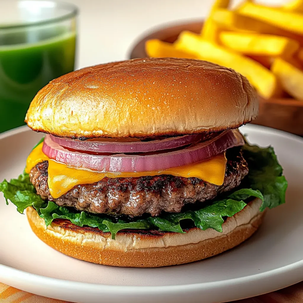 Homemade Hamburgers