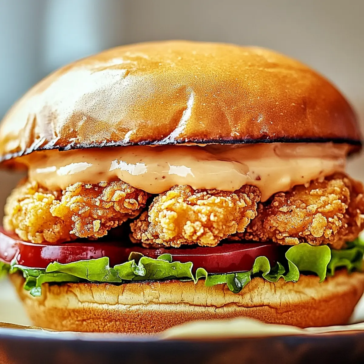 Crispy Chicken Burgers