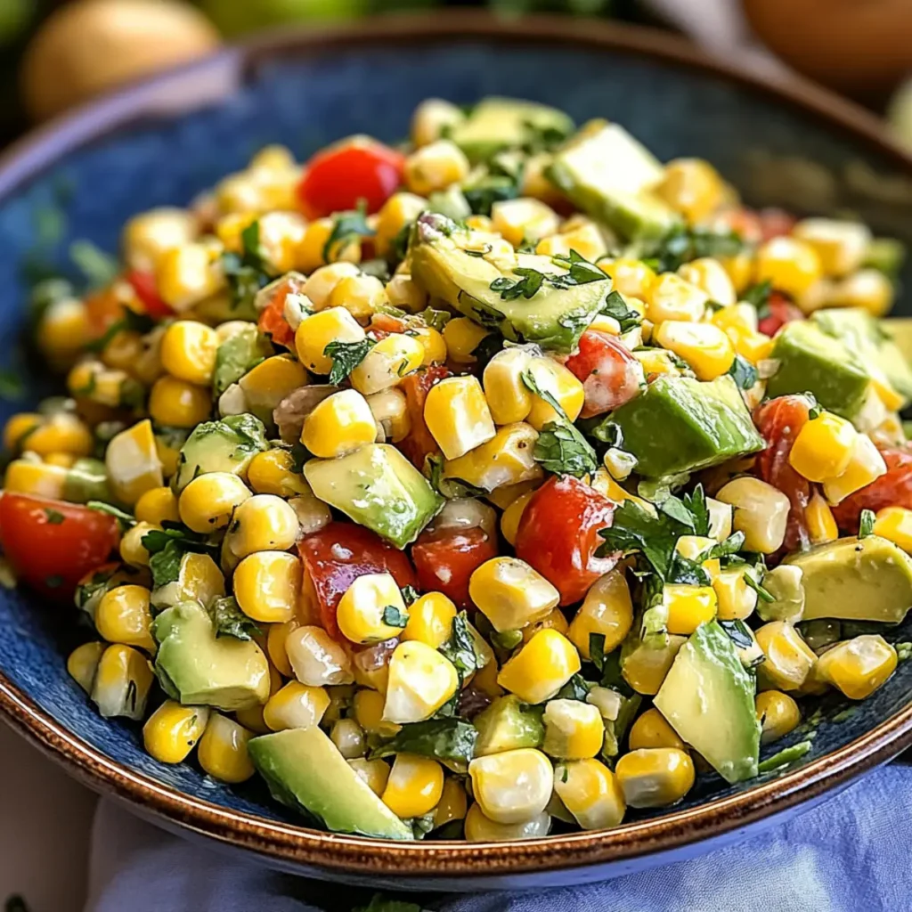 Corn Salad with Avocado