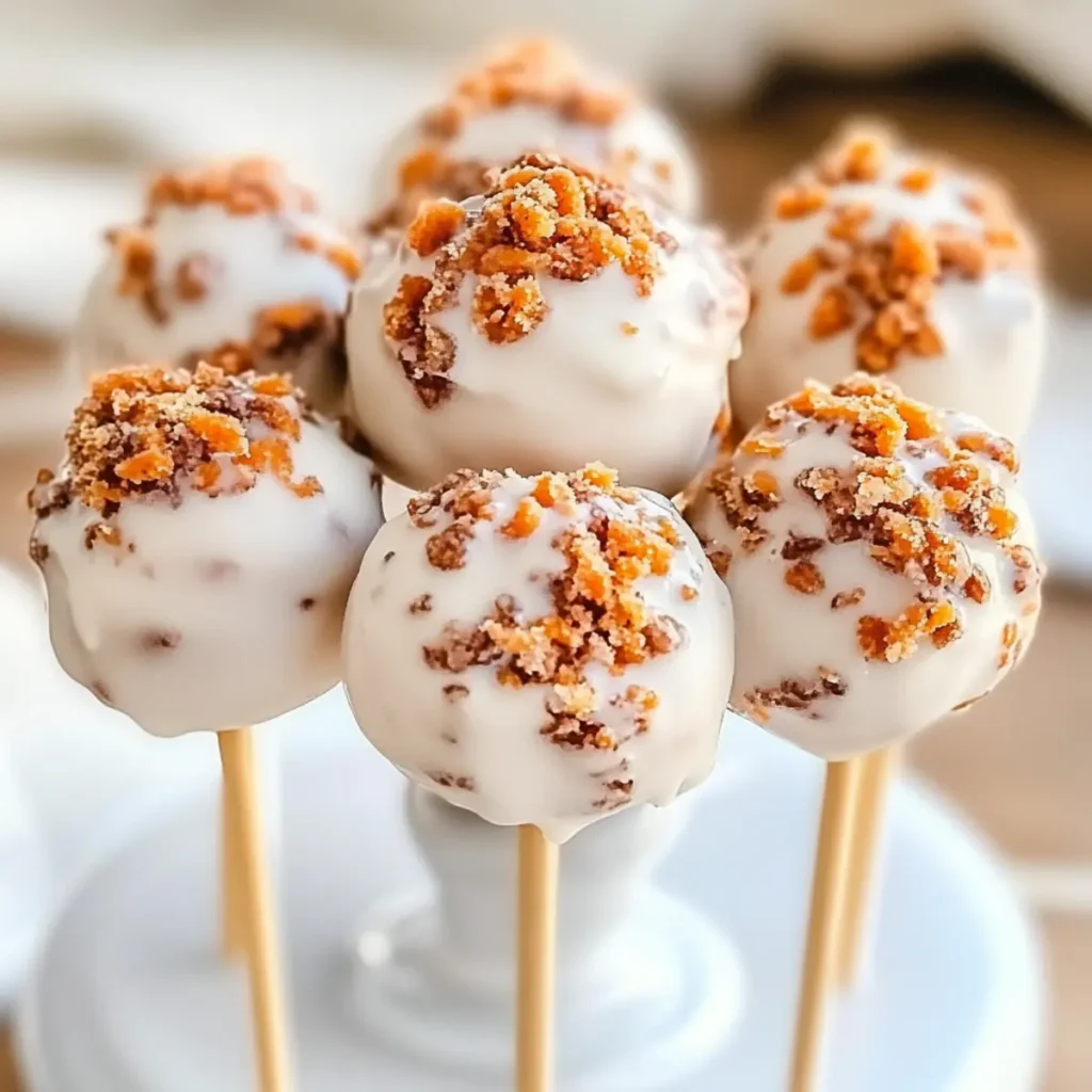 Carrot Cake Pops