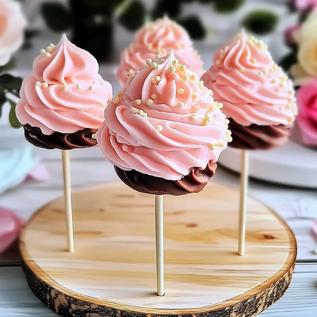 Ruffle Cake Pops