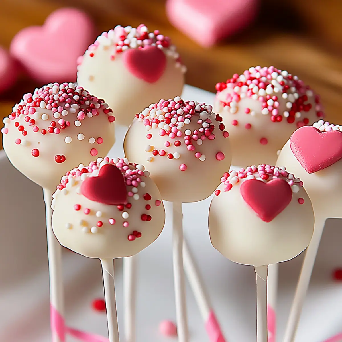Valentine Cake Pops