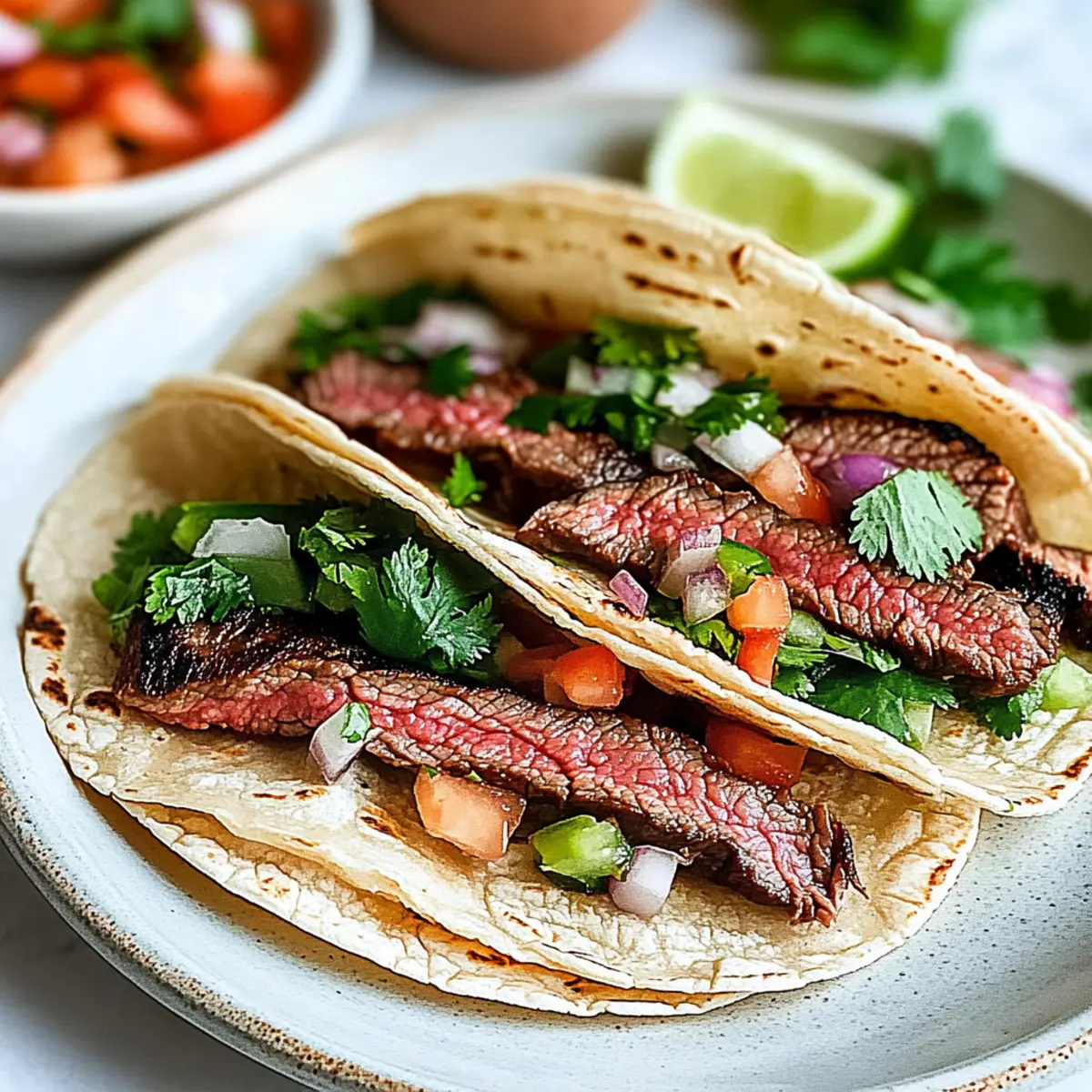 Skirt Steak Tacos