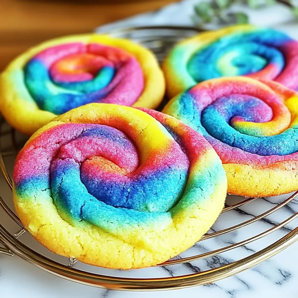 Tie Dye Cookies