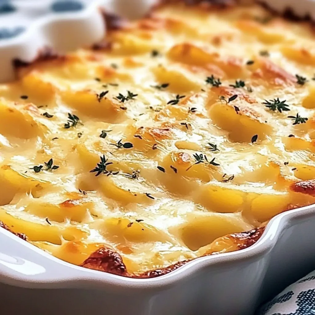 Easy Cheesy Scalloped Potatoes