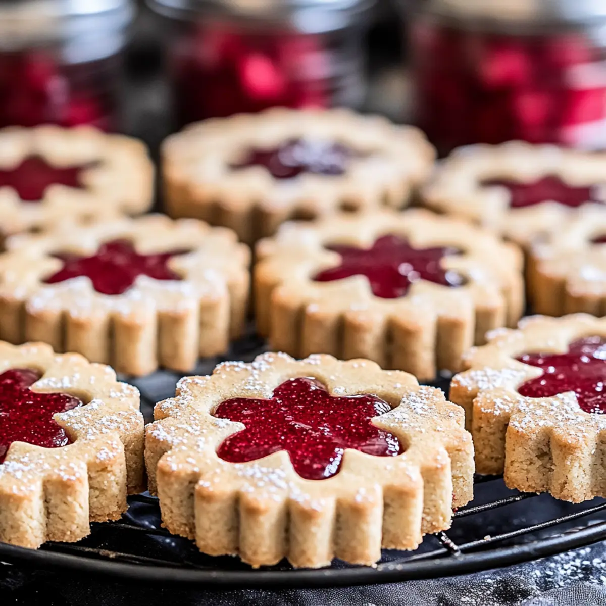 Linzer Cookies