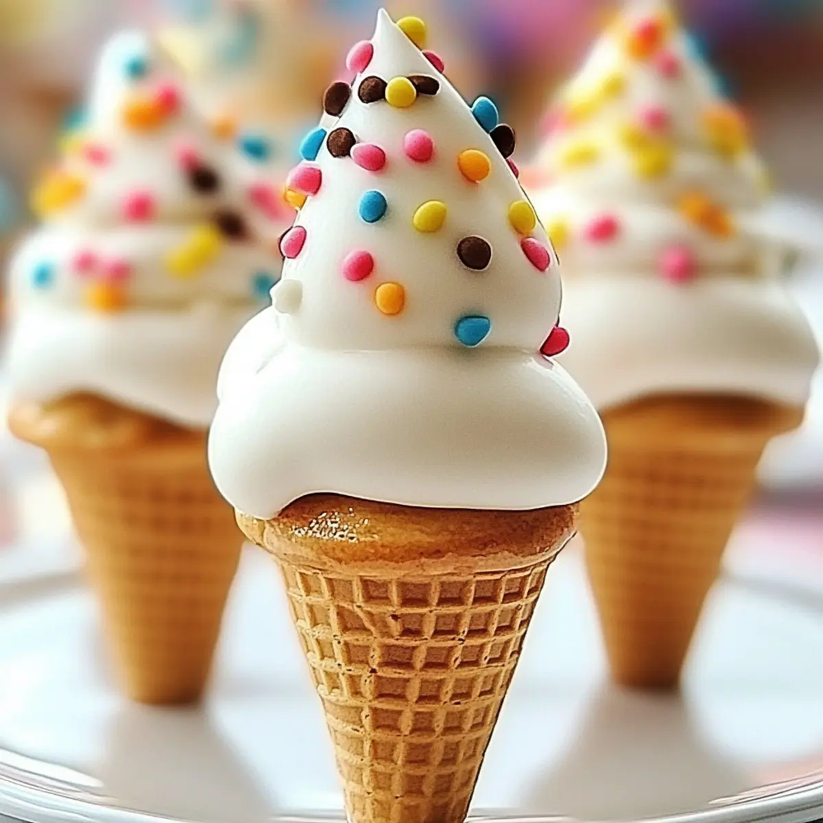 Ice Cream Cone Cake Pops