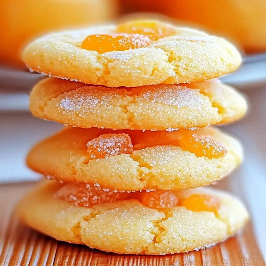 Creamsicle Orange Sugar Cookies