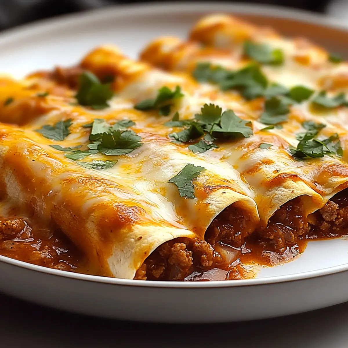 Ground Beef Enchiladas