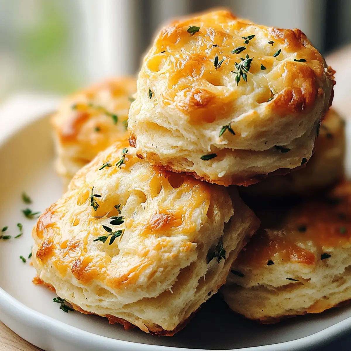 Cheesy Herb Biscuits