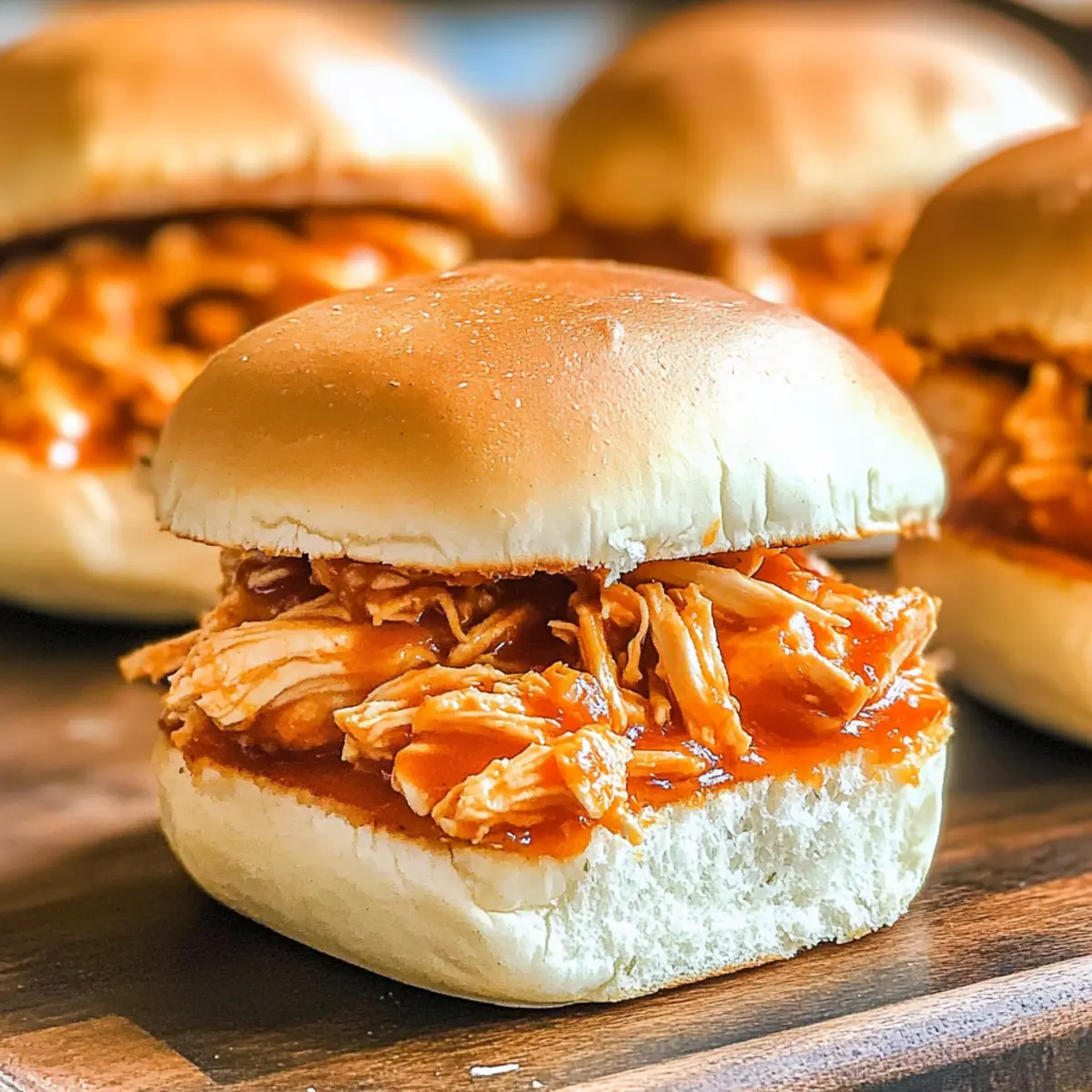 Buffalo Chicken Sliders