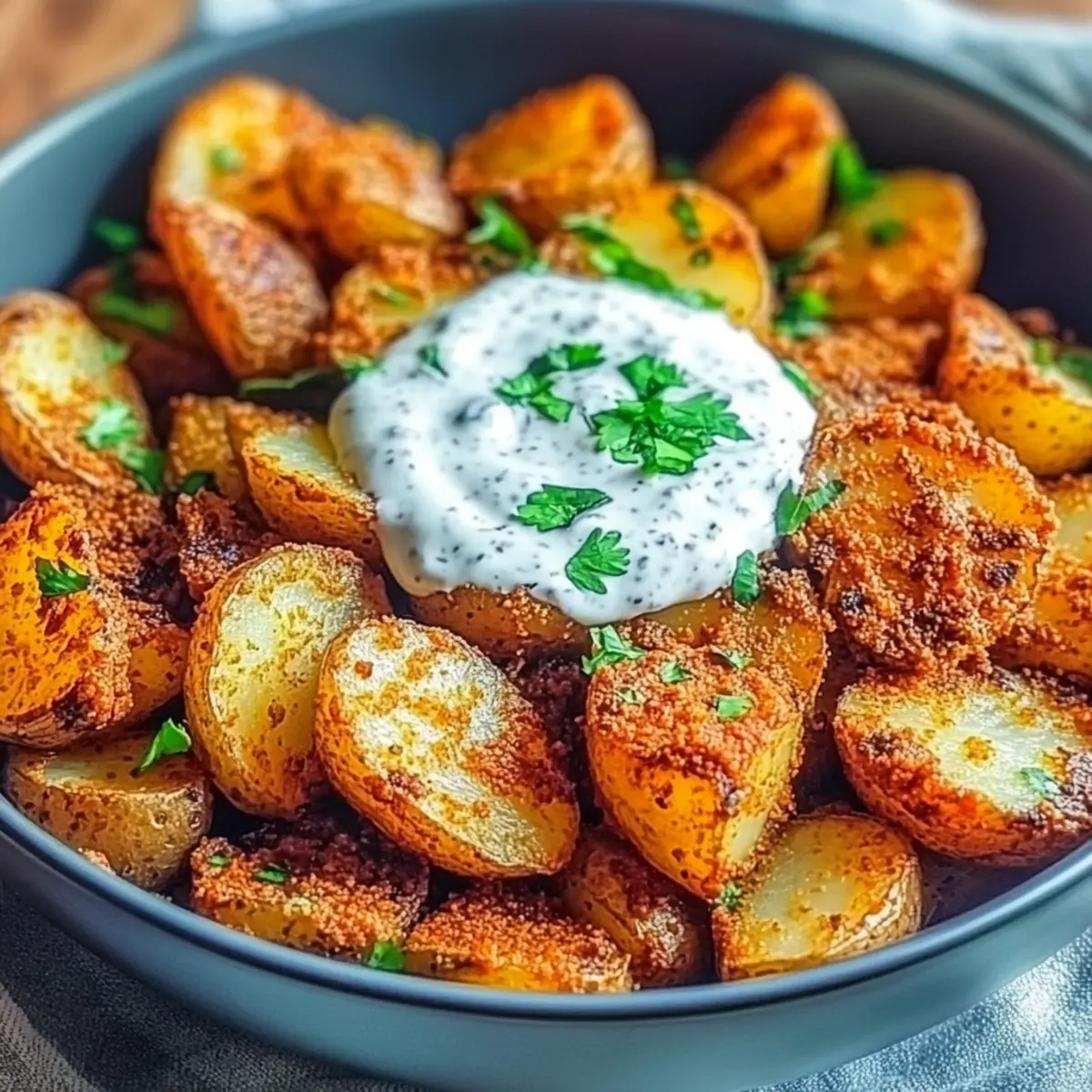 Chaat Masala Potatoes