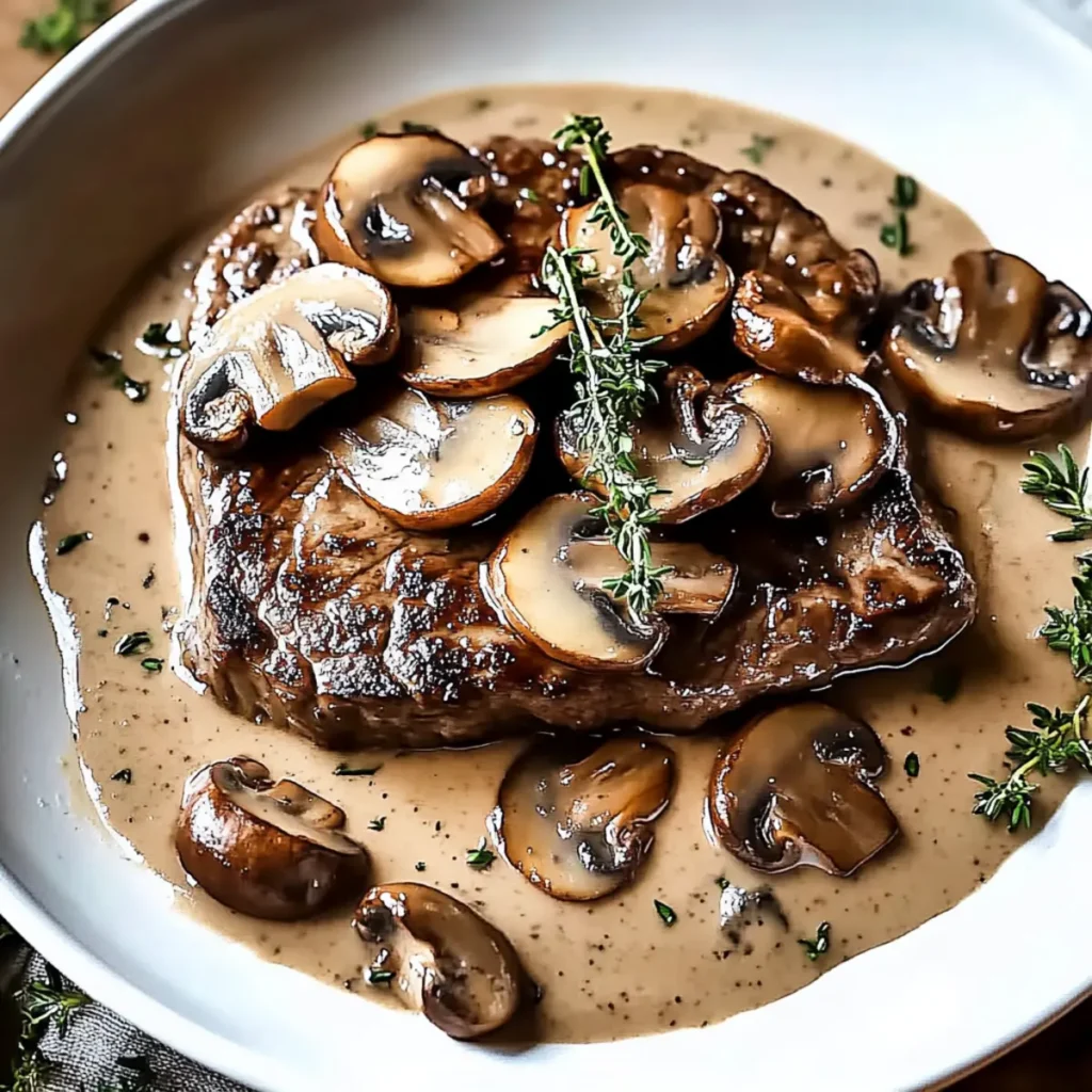 Mushroom Sauce for Steak