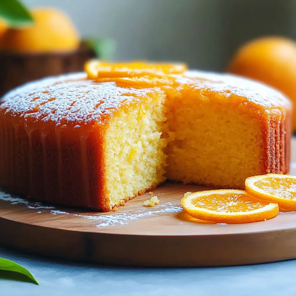 Nigella Orange Drizzle Cake