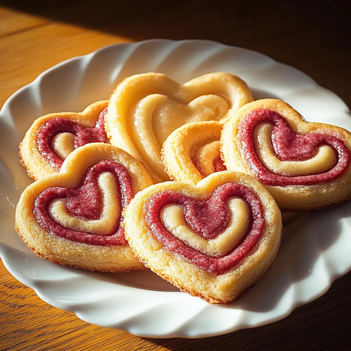 Heart Shaped Butter Cookies