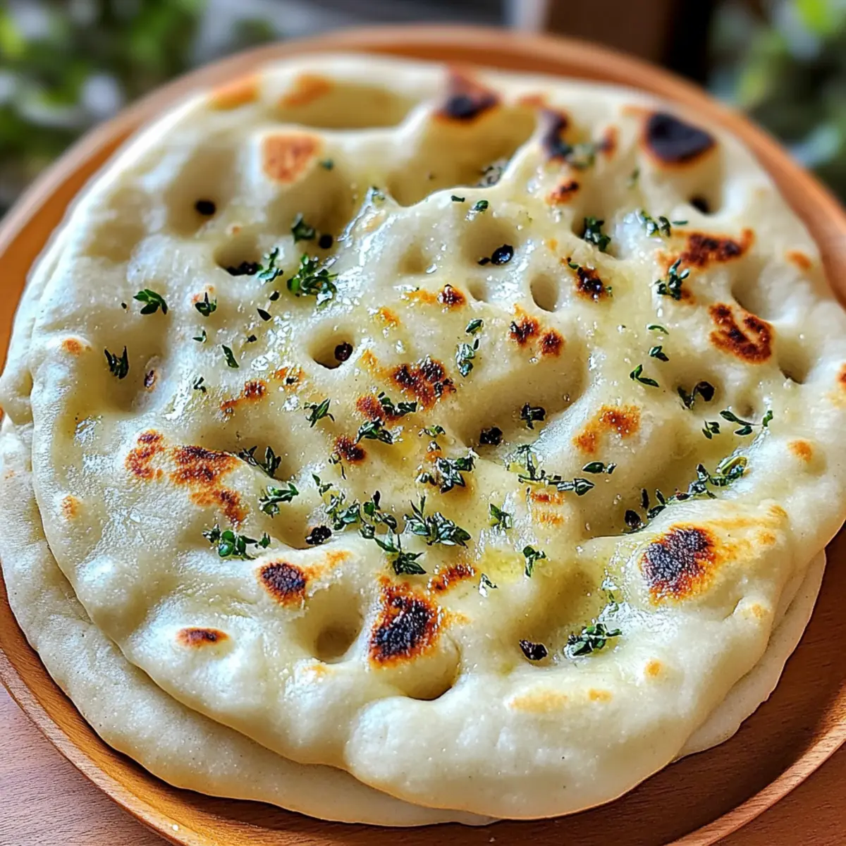 Garlic Naan Bread