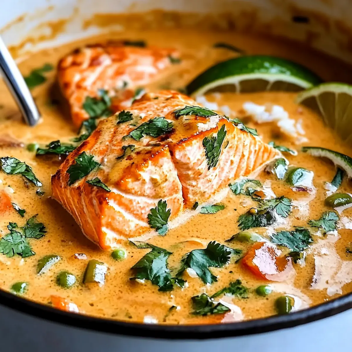 Creamy Coconut Salmon Curry
