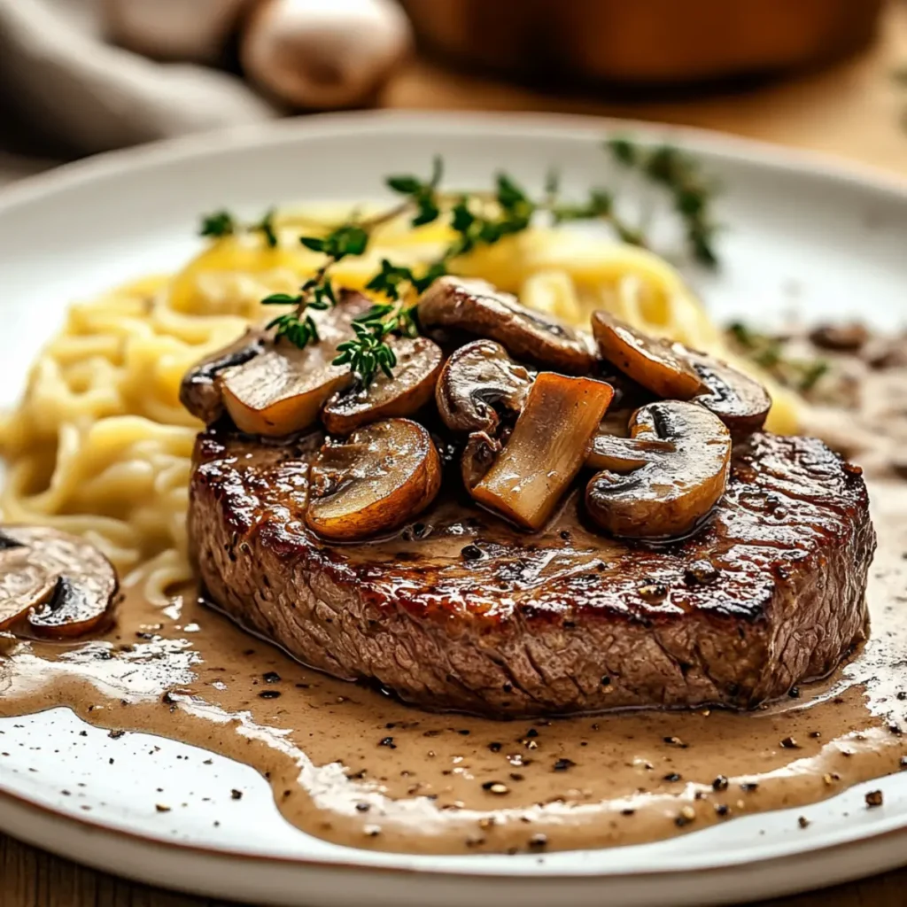 Mushroom Sauce for Steak