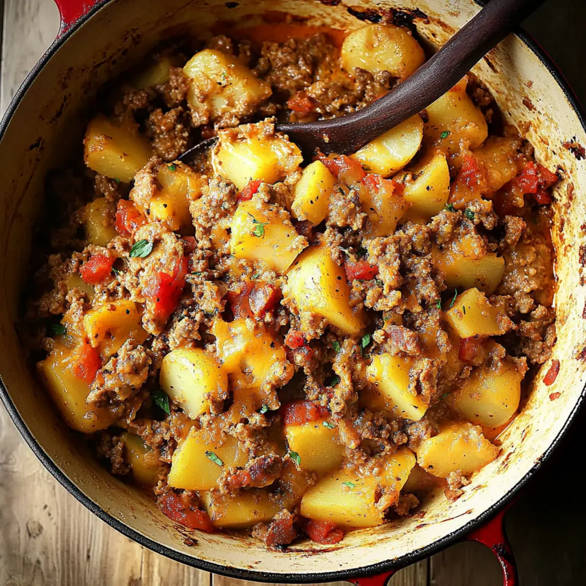Cheesy Beef and Potatoes