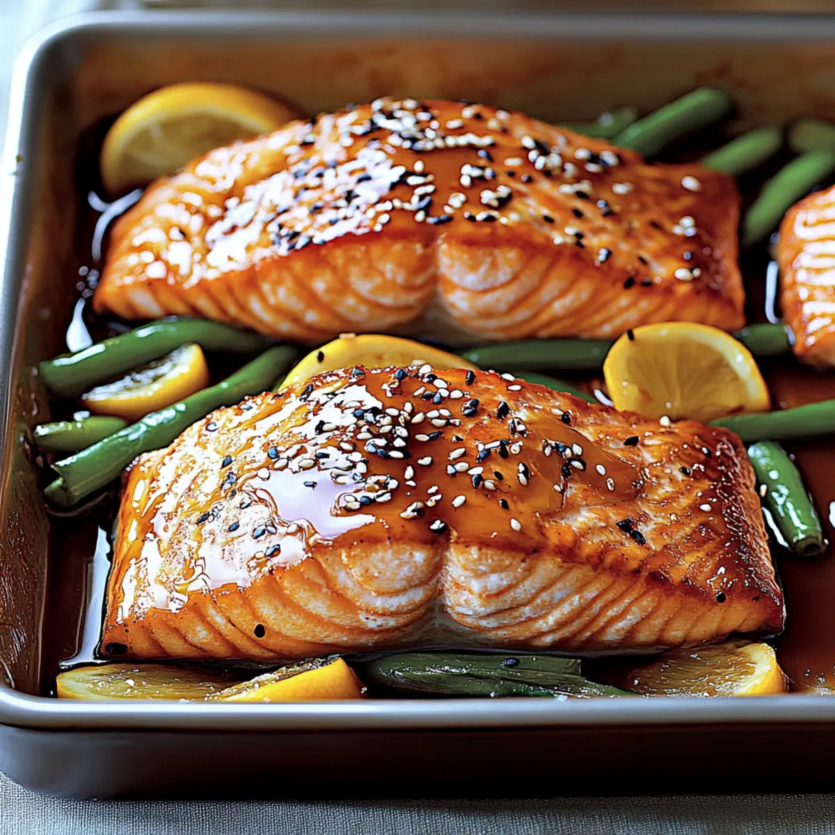 Honey Soy Glazed Salmon