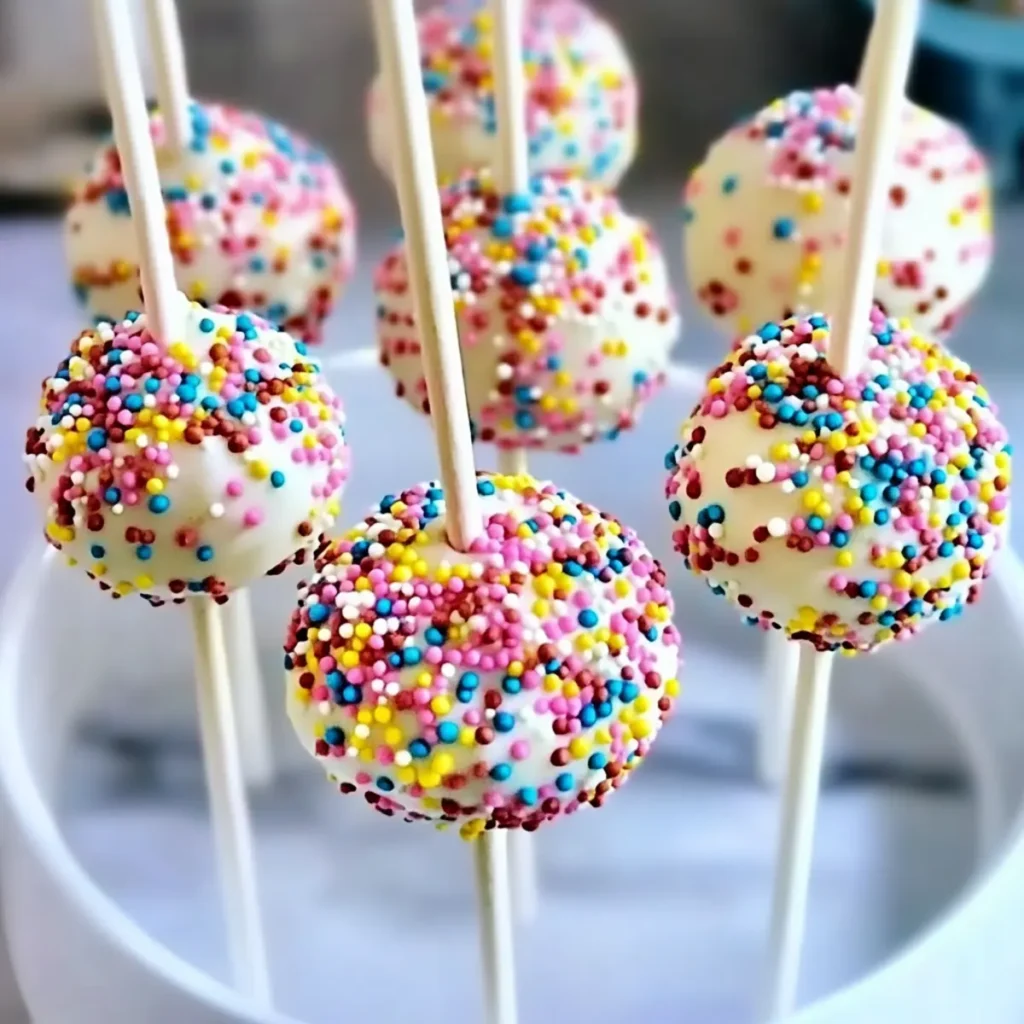 Birthday Cake Pops
