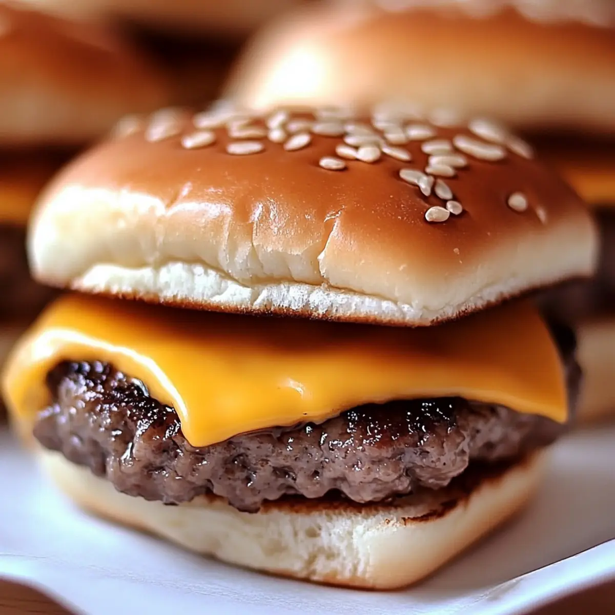 Cheeseburger Sliders