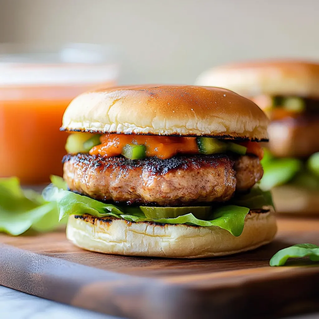 Turkey Burgers with Southwest Flavors