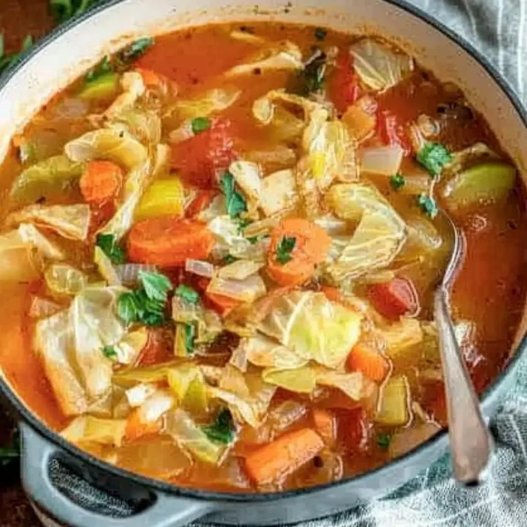 Cabbage Vegetable Soup