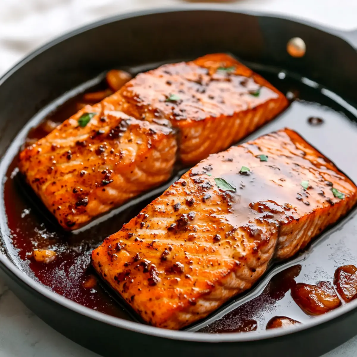 Balsamic Glazed Salmon