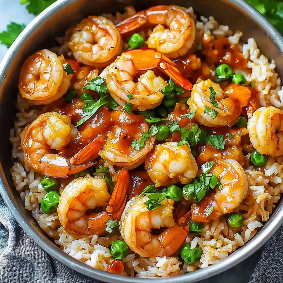 Cajun Shrimp and Rice