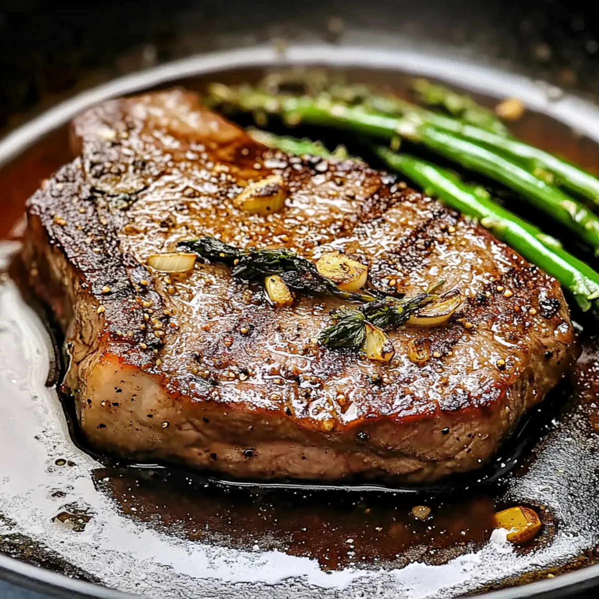 Sirloin Steak in the Oven
