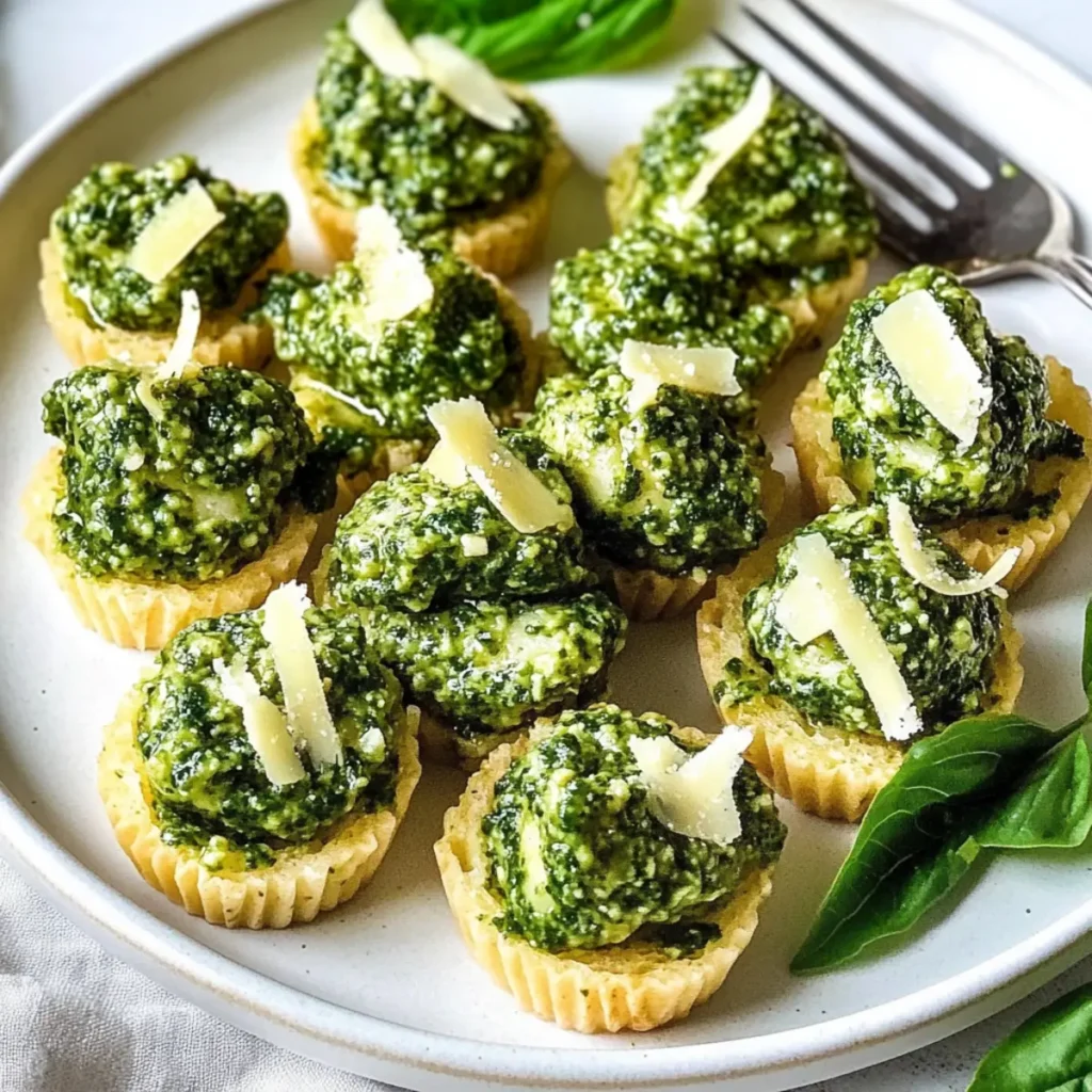 Green Goddess Pesto Bites