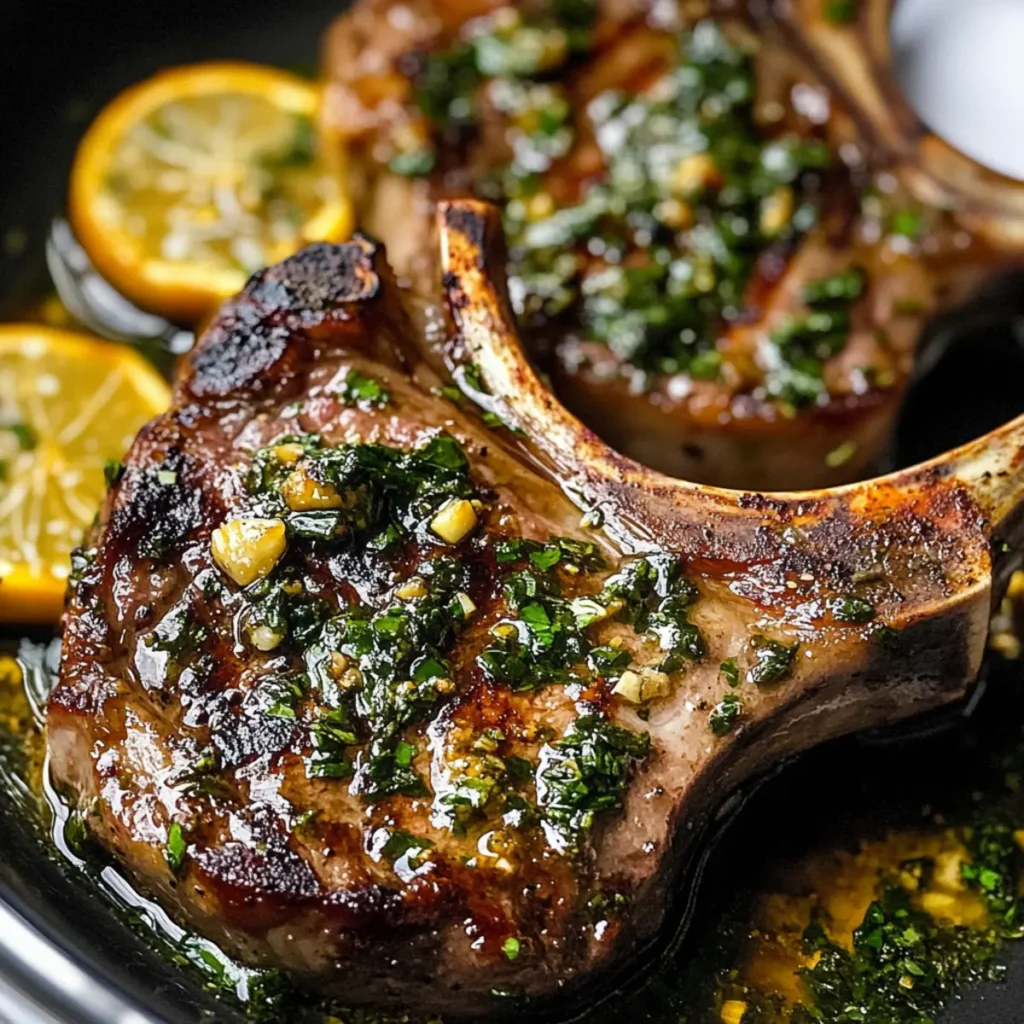 Garlic Herb Lamb Chop Marinade