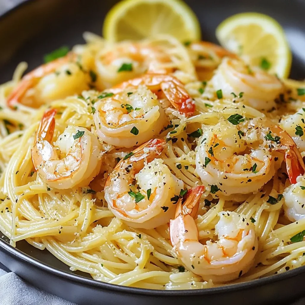 Shrimp Scampi Pasta