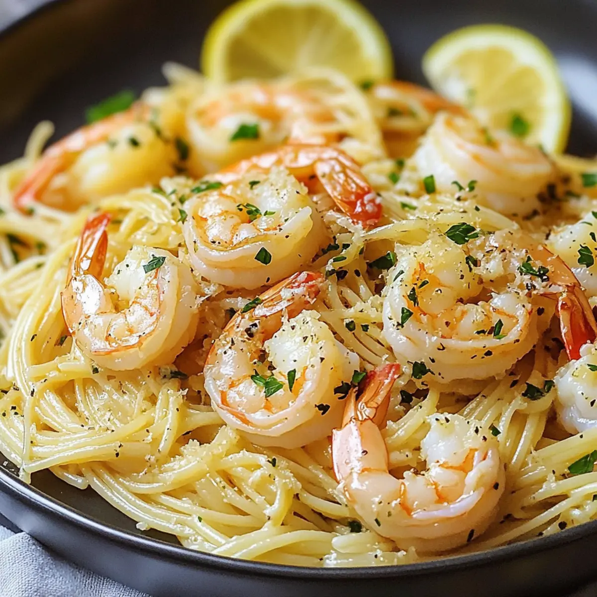 Shrimp Scampi Pasta