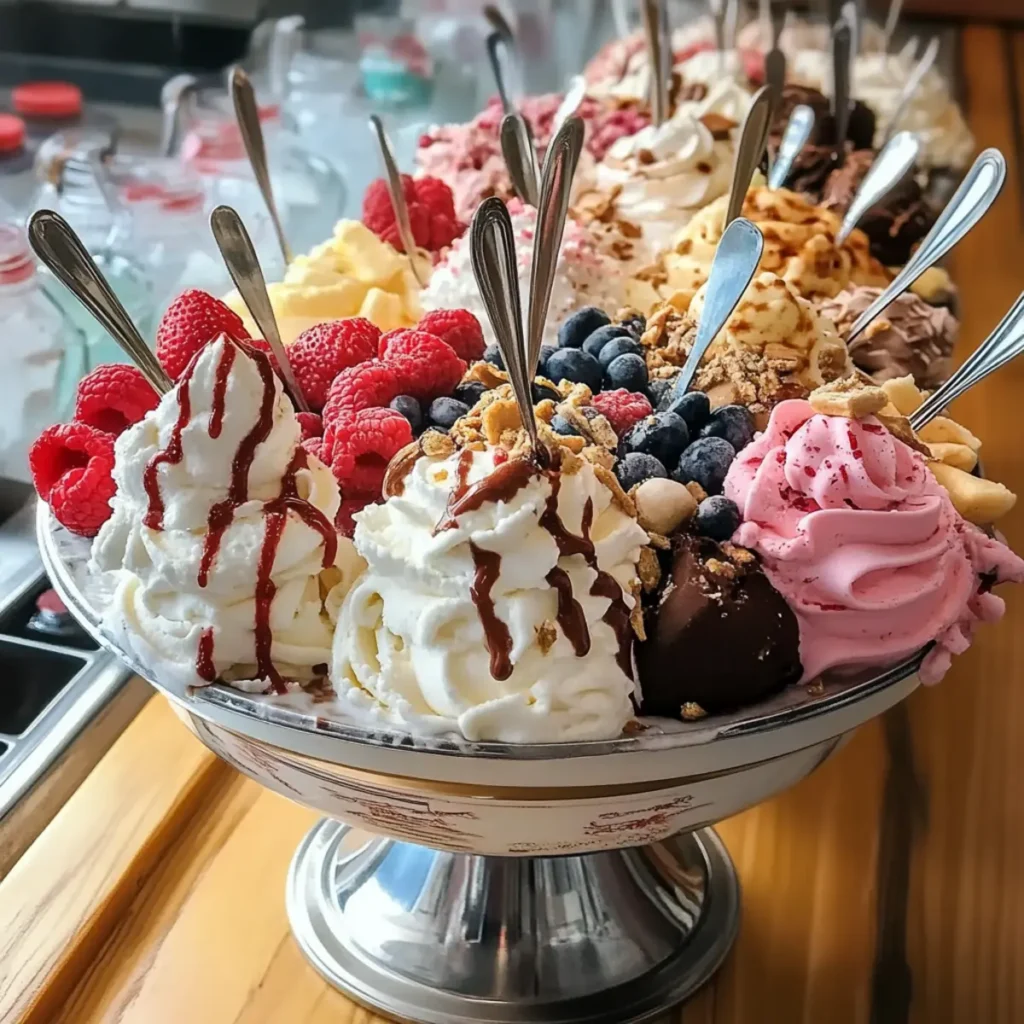 Ice Cream Sundae Bar