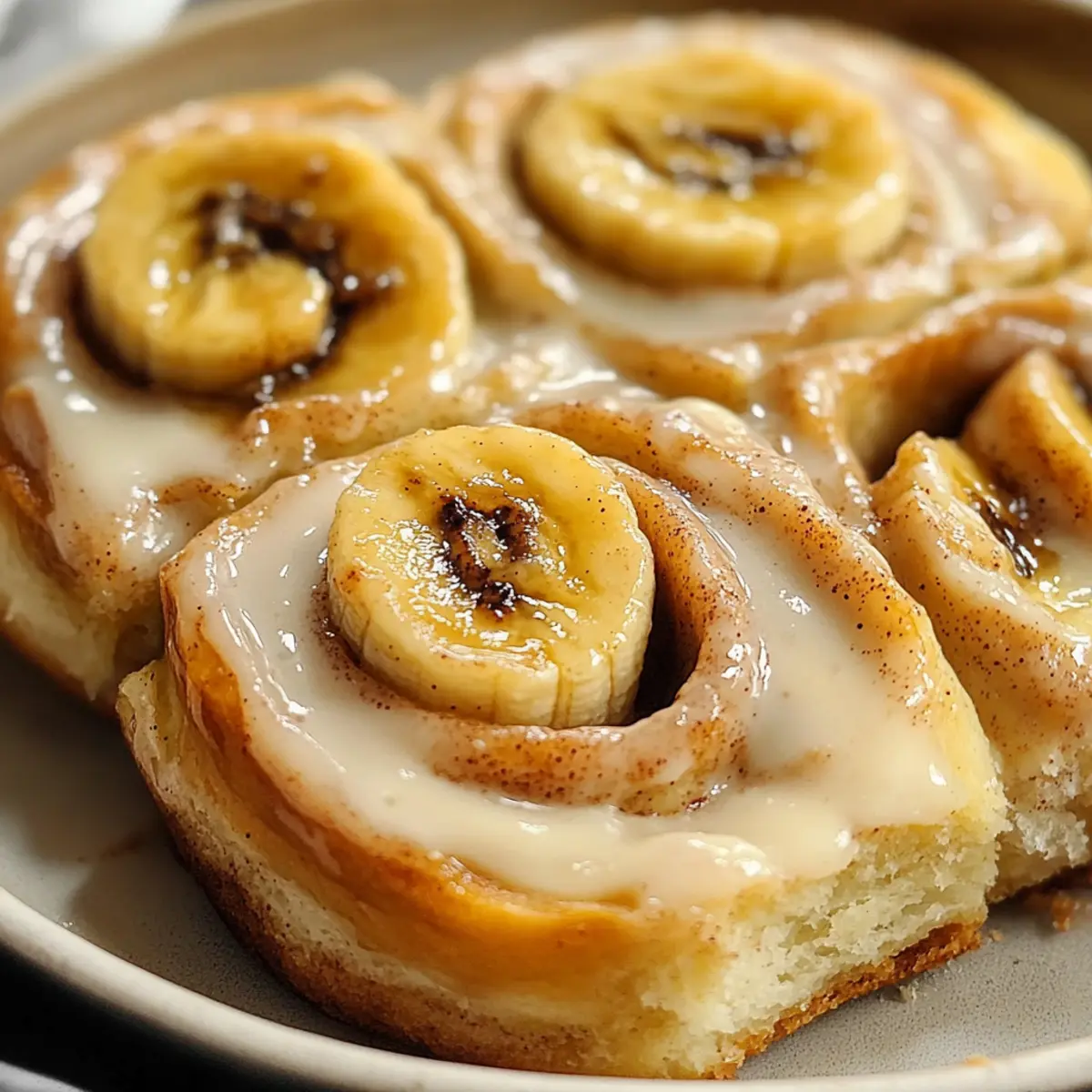Banana Cinnamon Rolls