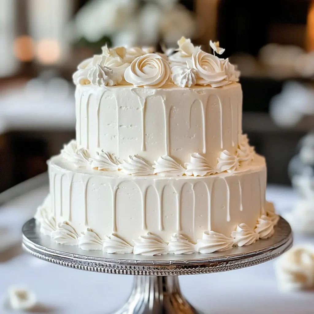White Wedding Cake