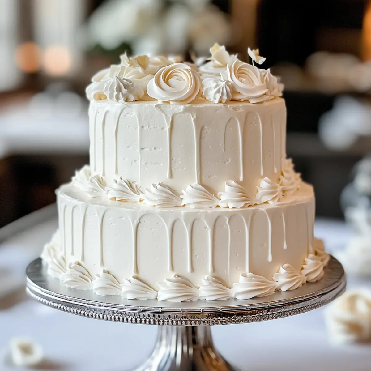 White Wedding Cake