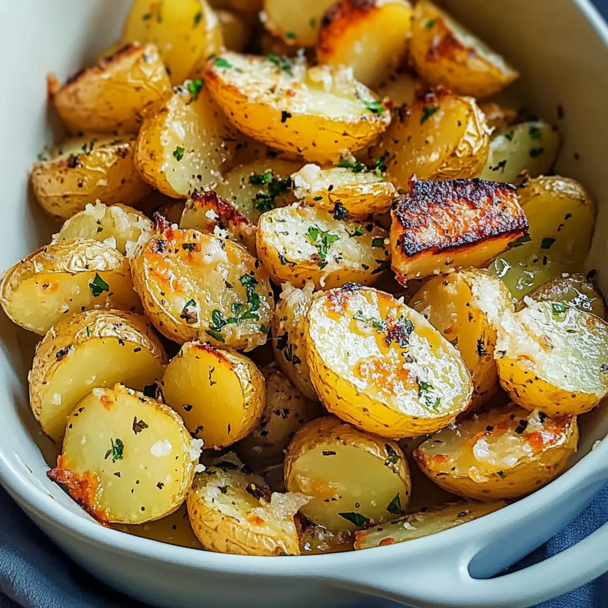 Garlic Parmesan Potatoes
