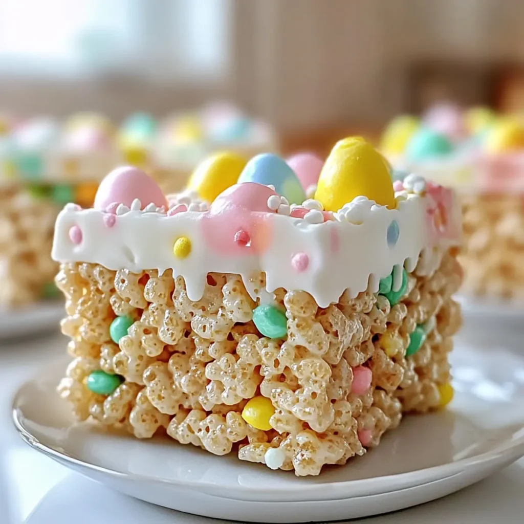 Easter Egg Rice Krispies Treats