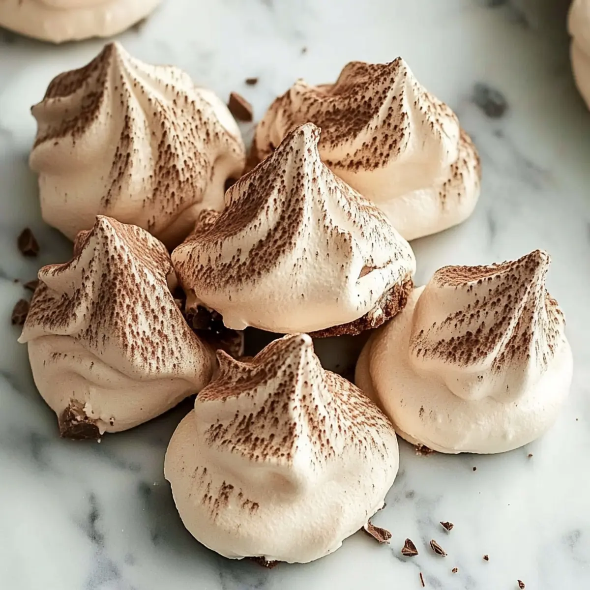 Chocolate Meringue Cookies