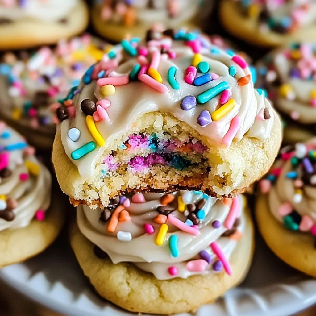 Birthday Cake Cookies