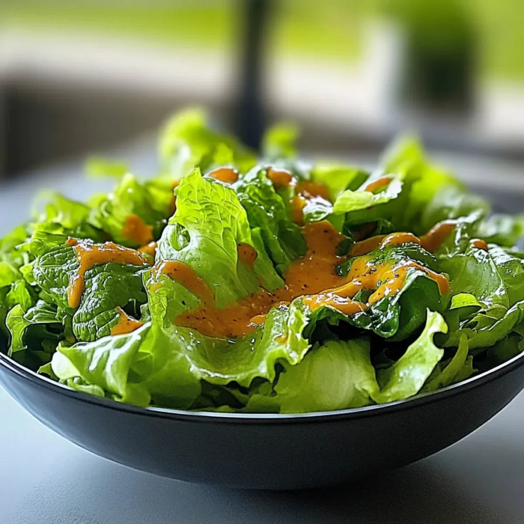 Classic Lettuce Salad